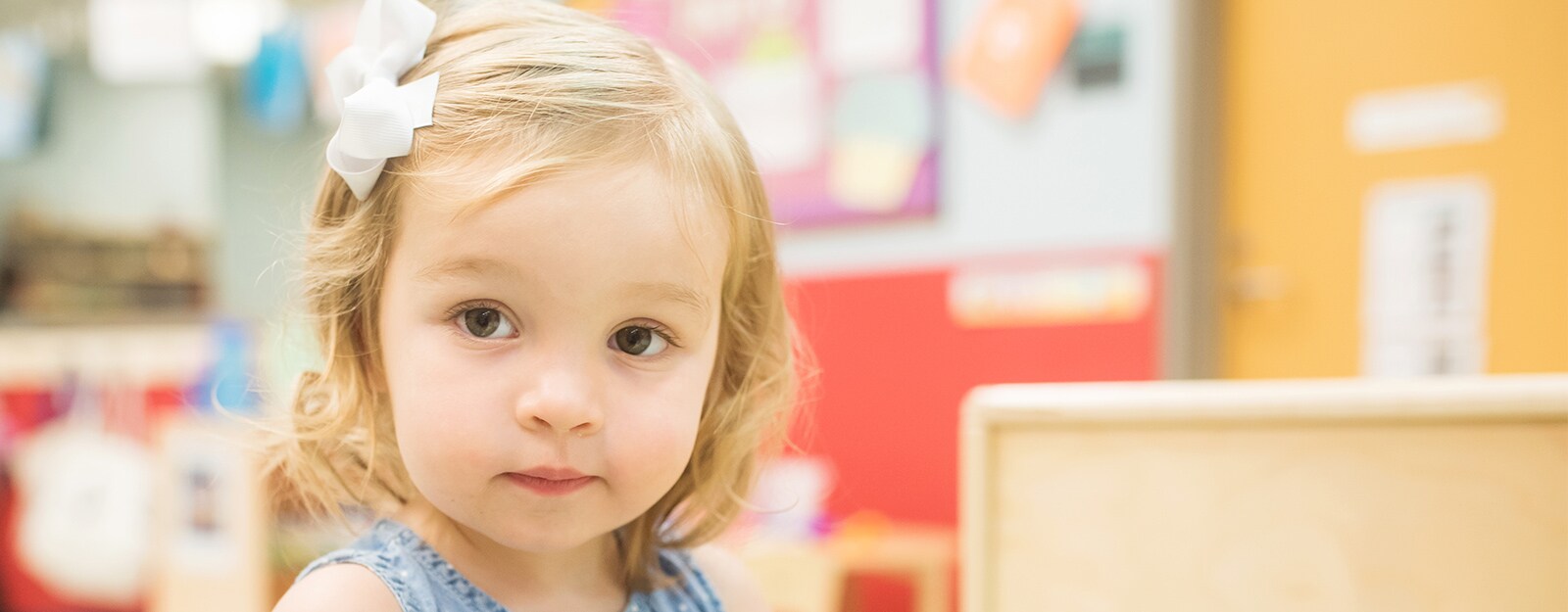 little girl at the marcus autism center